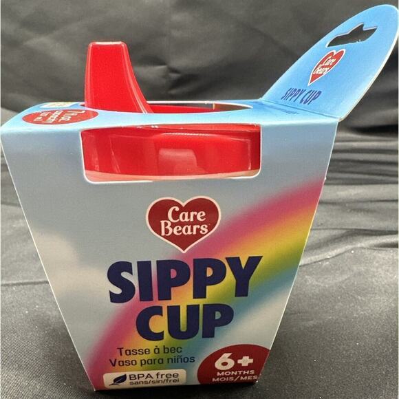 Care Bears 7 Ounce Baby Sippy Cup BPA Free Rainbows Classic Print New - Picture 2 of 7